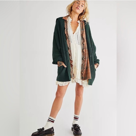 NWOT Free People Swim Too Deep Cardi